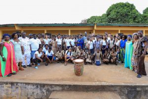 Bien vivre ensemble metissage Ouidah Benin College Alexandre Macal Saint Francois Guadeloupe Voyage Scolaire et Culturel TMA Festival scaled 1