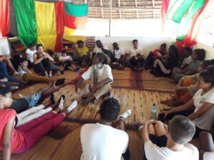 Eleve du college Macal Voyage Scolaire et Culturel Famille Jah Benin