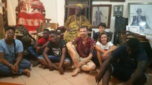 PortoNovo Benin Voyage scolaire et culturel Rencontre avec le roi