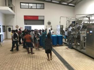 Voyage Scolaire et Culturel Benin Usine des Jus Tillou Allada