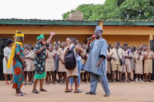 Bien vivre ensemble eleves College Alexandre Macal St Francois Guadeloupe metissage CEG 1 Bertrand Dagnon Ouidah Benin Alfred Kounde Photo Agbeko Lucien MASSEME Orbit