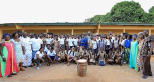 Bien vivre ensemble metissage CEG 1 Bertrand Dagnon Ouidah Benin College Alexandre Macal Saint Francois Guadeloupe Voyage Scolaire et Culturel TMA Festival Photo Agbeko Lucien MASSEME Orbit e1697709189208