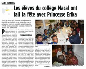 5 France Antilles 02072019 TMA Festival Voyage Scolaire